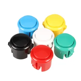 Joysticks 100 st arkadknappar 30mm 24mm Copy Sanwa Button Diy Arcade Joysticks Parts Arcade Video Game Console Accessories