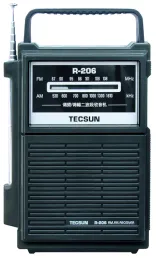 Radio Original Tecsun R206 Radio FM / MW استقبال راديو عالية الحساسية Desheng R206 Digital Receiver Drop Shipping لكبار السن