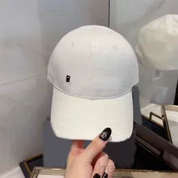 Luxurys baseballmössa trendig designer hatt brun svart hiphop bakåt justerbar storlek spänne kasett bokstav broderi tvättbar baseball cap bomull foder pj054 b4