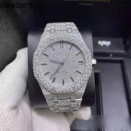 SuperClone Ap Diamond Diamonds Watch Pass Test Quartz Movement vvs Iced Out Sapphire Limited Sale Vvs Moissanit Watch Automatic Silver Diamond Test Top Quality