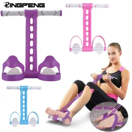 Equipments Pedal Resistance Band Situps, Pull Rope Foot Band, Yoga Elastic Band Multifunctional Fiess Equipment Home Exercise