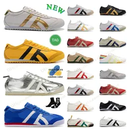 original running shoes tiger mexico 66 athletic trainer for mens womens yellow black white red blue sports outdoor Onitsukass sneakers platform loafers uxury shoe