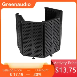 Tillbehör GAZ500A Studio Microphone Soundproofing Acoustic Foam Panel Soundproof Filter för ljudmusikinspelning