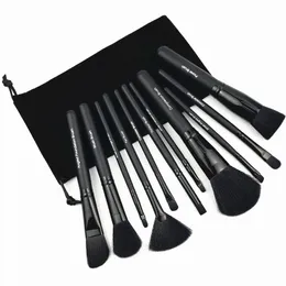 11pcs/set cosmetic brush set cream power foundation 브러시 다목적 뷰티 메이크업 도구 브러시 세트