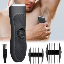 Aparador de cabelo para homens áreas íntimas zonas lugares depilador barbeador elétrico máquina de barbear para homem barba remoção de cabelo corte 240221