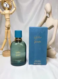 Test ljusblå man parfym doft för män 100 ml edp eau de parfum spray parfum designer köln parfymer längre varaktig ple7471795