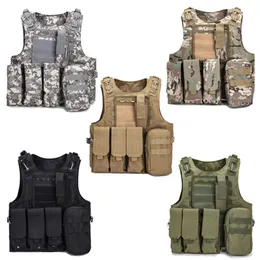 Multifunktionell amfibisk taktisk utomhusstridsdräktentusiast Sport Chicken Eating Vest Charge Field Survival Equipment 848897