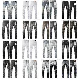 2024 Designer Mens Moda Calças Design Reto Retro Street Casual Sweatpants emendado com rasgado graffiti rasgado empilhado jeans joggers pant