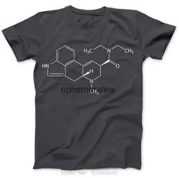 Erkek Tişörtleri Yeni Erkekler Tişört Moda LSD Molekül Asit Psychedelics T-Shirt Yaz Pamuk Terence McKenna DMT Tshirt Tees Harajukuh24222