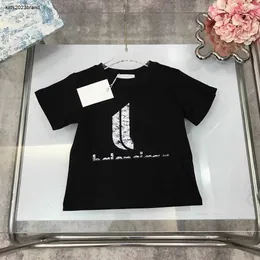New baby T shirts summer Gradient letter printing child top Size 100-150 CM designer kids clothes girl Short Sleeve cotton boys tees 24Feb20