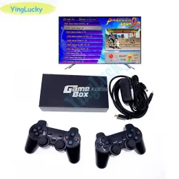 Joysticks Joysticks Pandora Box 2700 9D in 1 Board 2 Spieler mit Gamepad-Kabel und Wireless Gamepad-Spiel Joypad USB-Anschluss 3D Tekken