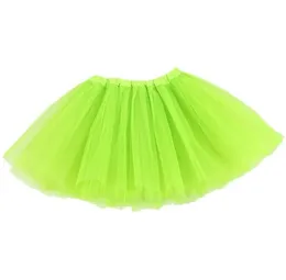 Mini Tutu Gonne Party Fluffy Tulle Dress Stage Pettiskirt Balletto Dancewear Accessori di abbigliamento per bambini 2-8 anni Neonate