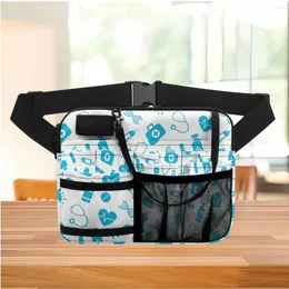 Midjeväskor Fanny Pack Equipment Healthcare Printing Praktiska bärbara damer Pocket Lagring Organiser Pouch Print på begäran