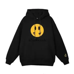 Rita varumärkes mäns hoodies tröjor gul man retro smiley ansiktsbrev tryck tröja tshirt vårtrend långärmad topp high street drews hus 461