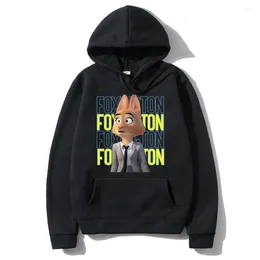 Hoodies masculinos os bandidos diane foxington fanart moletom com capuz engraçado unissex casual solto marca masculina/feminina moda moletom com capuz de grandes dimensões