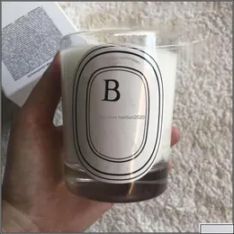 Candles Candles 190G Scented Candle Including Box Dip Colllection Bougie Pare Home Decoration Collection Item Drop Delivery