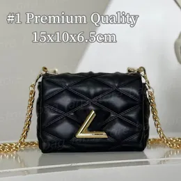 10A Top Mirror Borse Pico di alta qualità Borsa a tracolla in pelle da donna con stilista di moda con borsa trapuntata a rombo Miglior regalo per il festival 26226