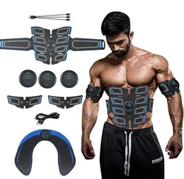 Stimolatore muscolare elettrico per la pancia Macchina per pressa per fitness Glutei Trainer Elettrostimolatore EMS Abs Toner Cintura tonificante addominale 222989002