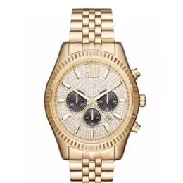 new Fashion classic business big Dial Watch MK8494 MK8515 mem's watch Original box Whole and Retail 2302