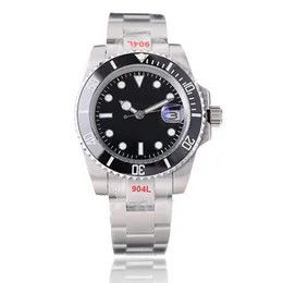 zegarek na nadgarstek do mężczyzn automatyczne zegarki mechaniczne ceramiki 41 mm Pełne stali nierdzewne zegarek na rękę Sapphire Luminous Man Watches Factory Montre de Luxe