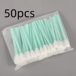 wholesale In Stock Pinthead Ceaning Swab Foam Tipped Clean Swab for Printer Factory 50 Pcs Per Pack ZZ