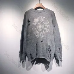 2024 CH Chrome Womens Hoodie Sweater Hearts Horseshoe Hole Sweater للرجال والنساء ذات الأكمام الطويلة ذات الأكمام الطويلة من الكتف chromees chromees 183