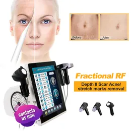 Djupt upp till 8 mm längd Face and Body Treatment Morpheus 8 Fraktionerad RF-maskin Radiofrekvens Anti-aging hudsträngande hudföryngring