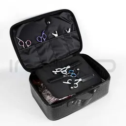 Cosmetic Bags 2023 New Brand Makeup Box Artist Professional Beauty Cosmetic Cases Make Up Bag Barber Bag Aircut Toolbox Storage Organizer zln240222