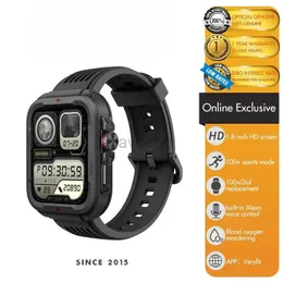 Women's Watches Starun IDS01 Outdoor Sport Three Defense Smart Watch för män Kvinnor Bluetooth Ring Alexa Build-In 5Atm Smartwatch Fitness Tracker 240222