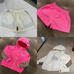 crianças roupas meninas casuais outono designer primavera conjuntos protetor solar meninos bebê conjunto menina manga comprida cardigan saia plissada 100-140 e7dM #