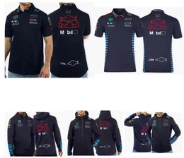 2024 newf1 racing polo skjorta våren vår hoodie sommar kort ärm t-shirt samma anpassade