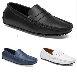 أزياء جديدة كلاسيكية الربيع والأحذية الصيفية في الخريف أحذية رمادية رجال أحذية منخفضة أعلى أحذية الأعمال الناعمة الوحيدة أحذية زلق
