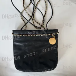 22bag novo designer sacola de luxo bolsa de ombro bolsa de couro genuíno saco de lixo 20cm replicação de nível superior saco crossbody com caixa