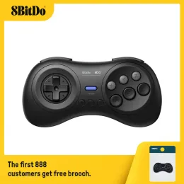 Gamepads 8bitdo M30 Bluetooth Nintendo Switch PC MacOS için Gamepad ve Sega Genesis Mega Drive Style ile Android