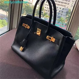 Totes BK Handtasche aus echtem Leder, 2024, neues Litschi-Muster, Platin-Tasche, Premium-Hochzeitstasche, tragbare Tasche mit großer Kapazität, One-Shoulder-Crossbody-Tasche mit Logo hbFX