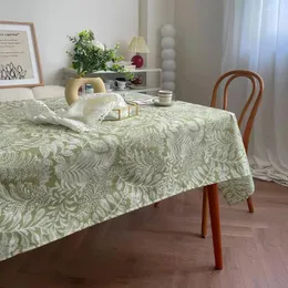 Table Cloth Waterproof Coffee Tablecloth Rural Retro Round Cover Rectangular