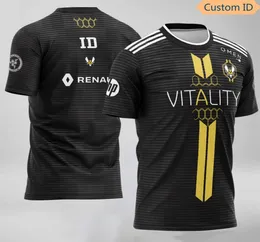 CSGO ESPORTS Zespół Vitality Mundlify Jerseys Apex Zywoo Fani gier T Shirt Men Kobiet Tshirt Custom Id Tees koszula odzież 258F5983337