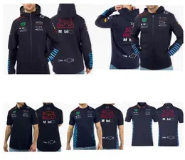 2024 Новый гоночный костюм F1, летние мужские и женские командные рубашки-поло по индивидуальному заказу
