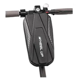 Сумка для велосипеда Велосипедная сумка на переднюю верхнюю раму для велосипеда MTB EVA Hard Shell Передняя упаковка для электрического скутера большой емкости 2L 3L #3B2611837