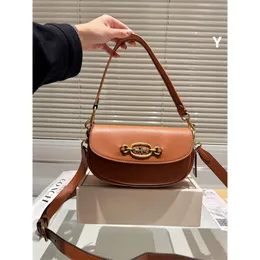 94 coach New Top quality Hot designer printing women's cowhide leather handbag shoulder bags chain crossbody bag Underarm tote With Original dust bag