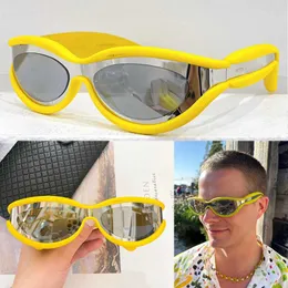 Fashionable Women Designer Sunglasses 24ss New Luxury Sunglasses 1211 Acetate Inflatable Frame UV400 Lens Lady Theme Party Sunglasses Lunettes de soleil Designer