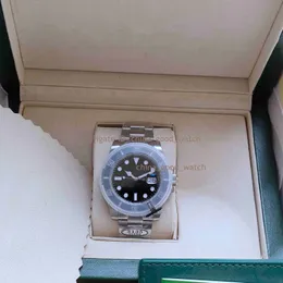 Super Clean Factory Watches Mens Cal 3135 Movement Automatic Ceramic Bezel Watch Men 904L 강철 다이버 녹색 크리스탈 클리닝 손목 WA291K