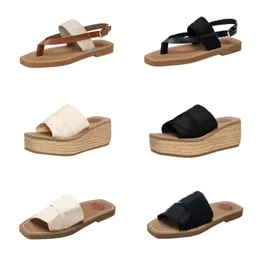 Cloe Chioe Kapcieczki Women Designer Sandals Kobiet Woody Choel Flat Mule Kaptaki Pikie Slajdy platforma platforma domowa platforma futra sandels letni suwak klapki