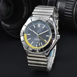 Tops Mens Full Functional Wristwatch Quartz Movement Male Time Clock Watch Fulll Stainless Steel Band Sapphire Glass relogio masculino Wristwatch BENT WATCH BEN-01
