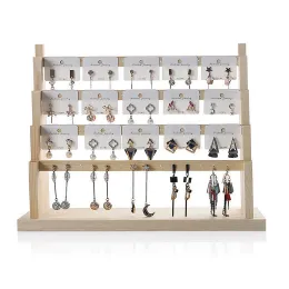 Stud Stud rack Display stand Stand vertical Creative storage Earring rack Household earring trinkets Jewelry storage rack