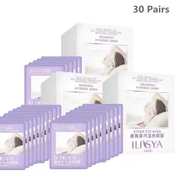 Gloves Ilisya3 Box Steam Eye Mask Eye Care Skin Dark Circle Anti Aging Eye Massage Eliminate Puffy Eyes Fine Line Wrinkles