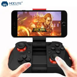 GamePads Mocute 050 VR لعبة pad android gamepad للكمبيوتر MoWSTICK Android Bluetooth Controller Selfie Control Control Joypad للهاتف الذكي