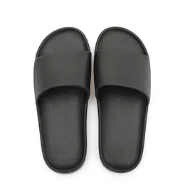 Bathroom Sandals EVA Odor Proof for Home Use Summer Bathing Hotel Bathrooms Mens and Womens Indoor Slippers Black