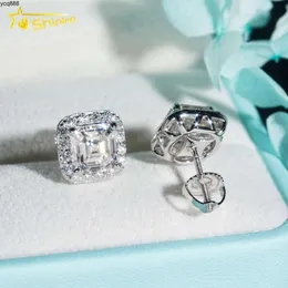 Fine Jewelry 925 Sterling Silver Luxury Hip Hop Iced Out VVS Moissanite Earring Pass 다이아몬드 테스터 스터드 이어링