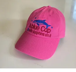 Ball Caps Luxury 2024 Coll Teket Dolphin in the Sea Rose męskie czapki czapki snapback Casquette Baseball Hats Casual #275